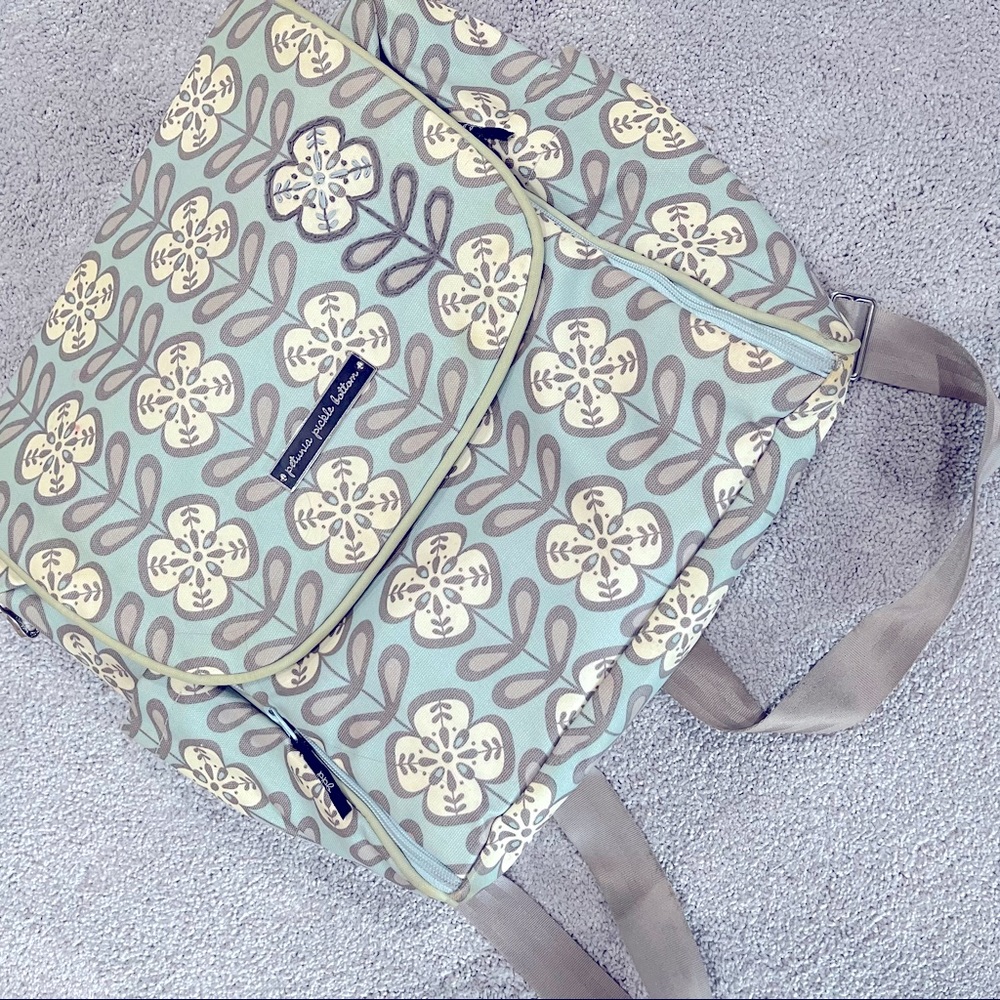 Petunia Pickle Bottom boxy backpack diaper bag